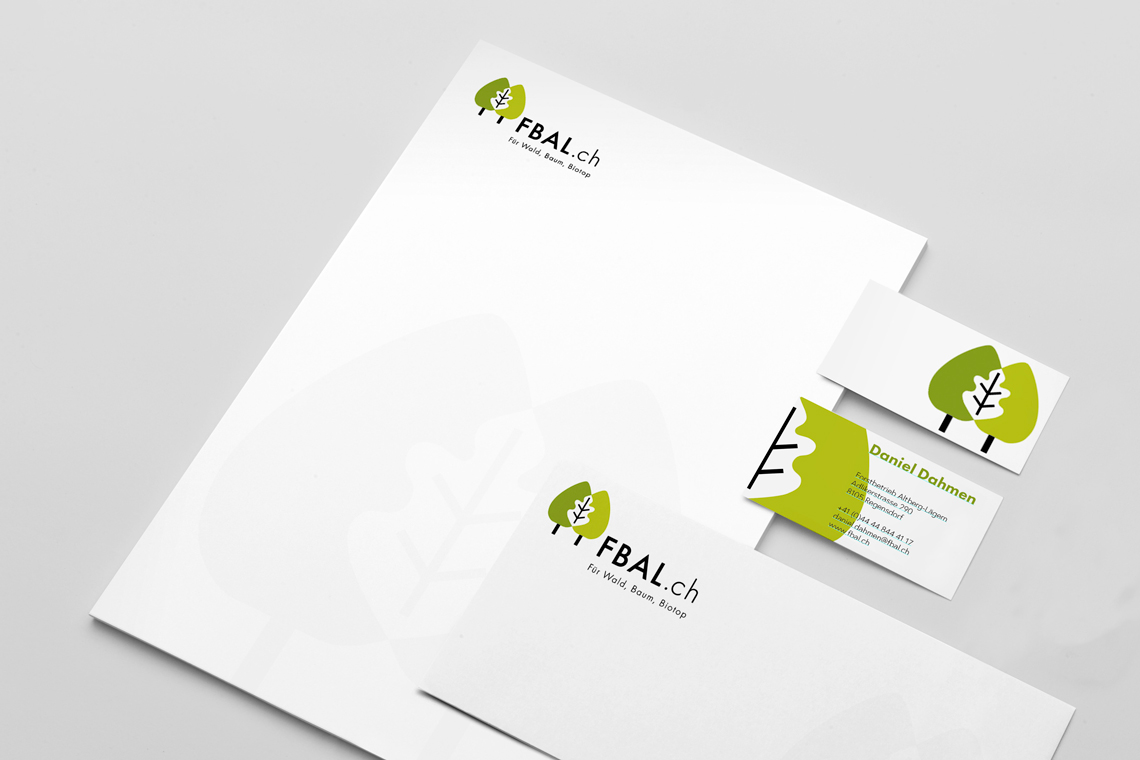 Logo Fbal Briefpapier