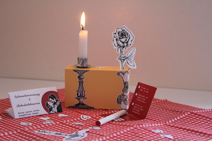 Schachtel Candle-Dinner light