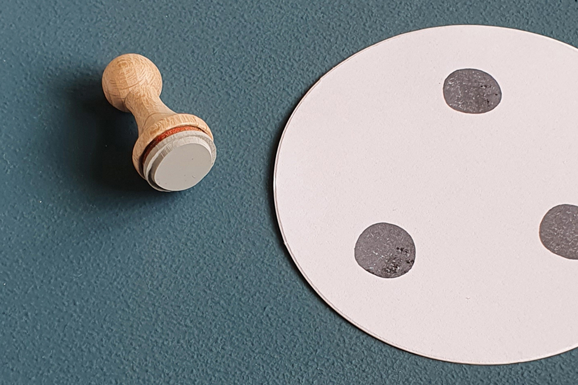 Mini-Stempel Blob