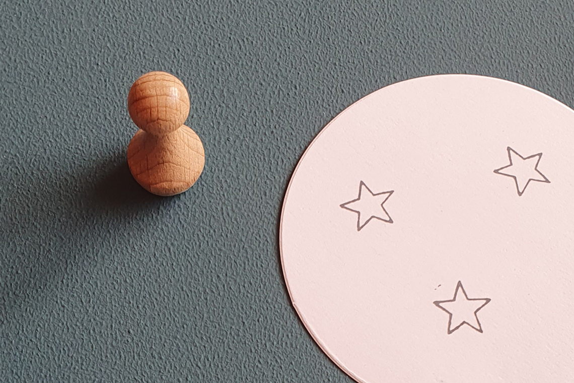 Mini-Stempel Sternlinie
