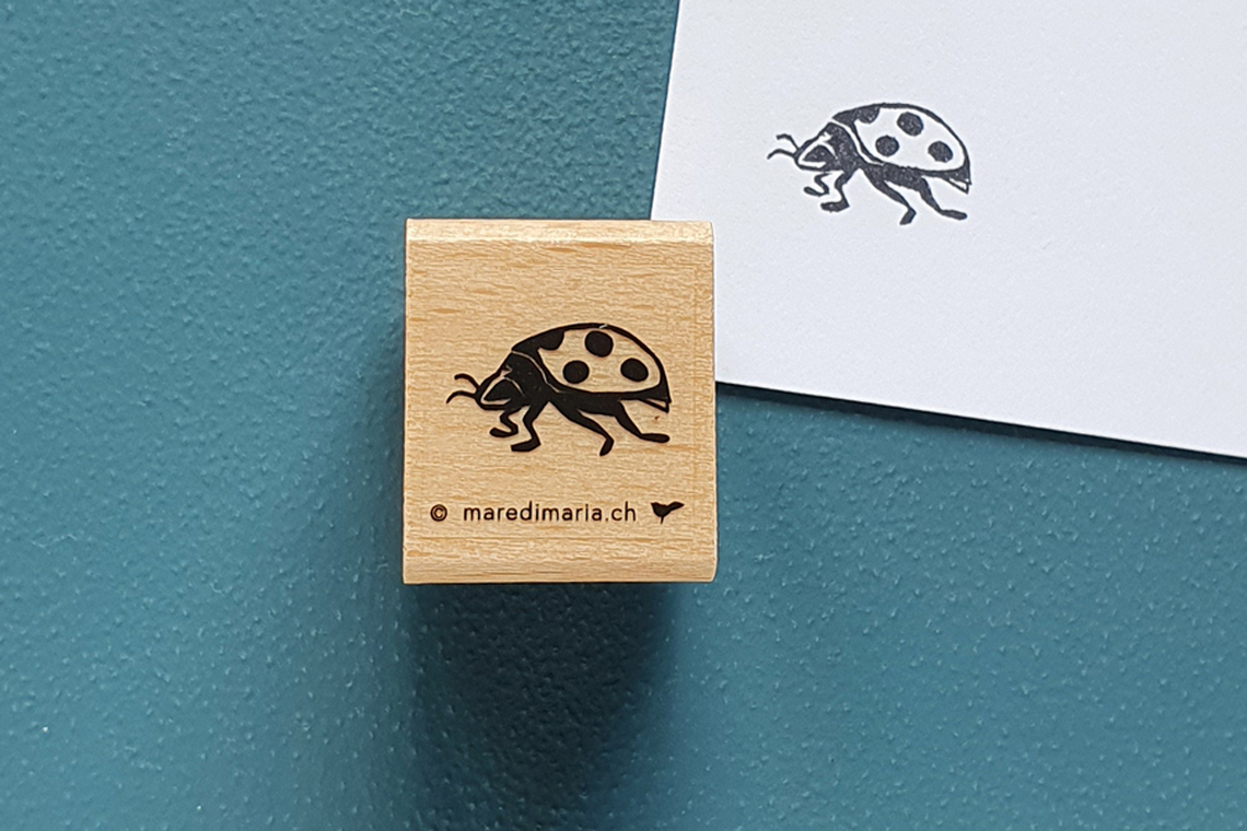 Stempel Glückskäfer