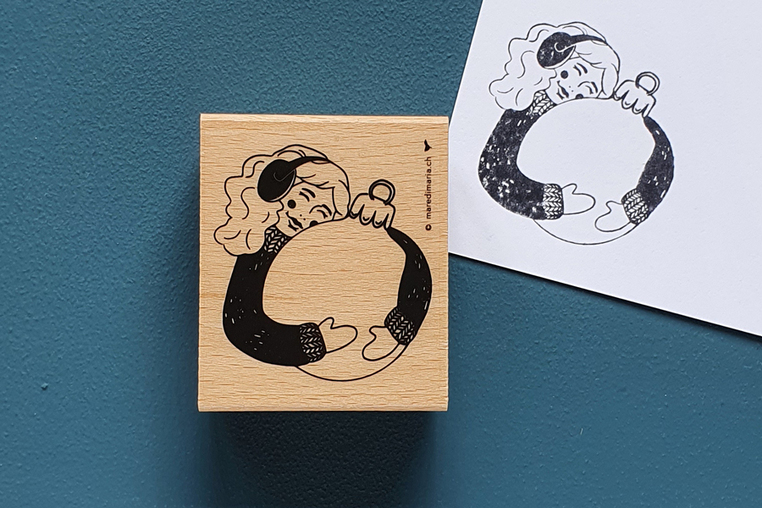 Stempel Rundum glücklich