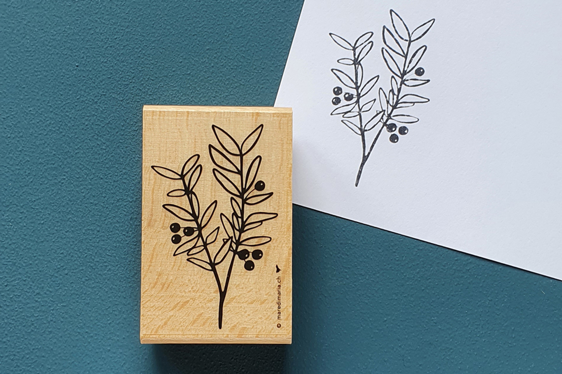Stempel Beerenzweig