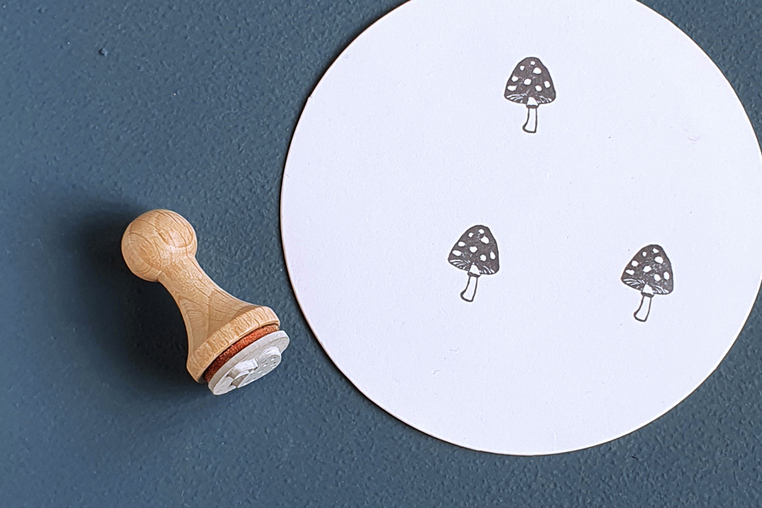 Mini-Stempel Pilzli