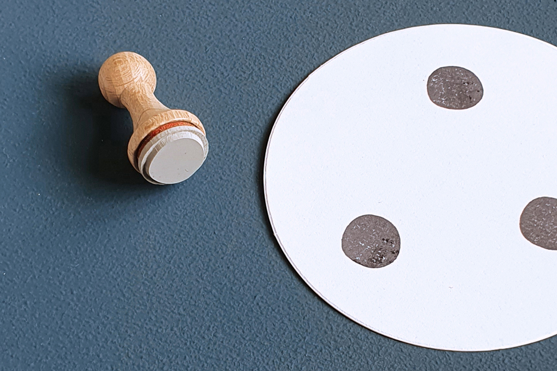 Mini-Stempel Blob