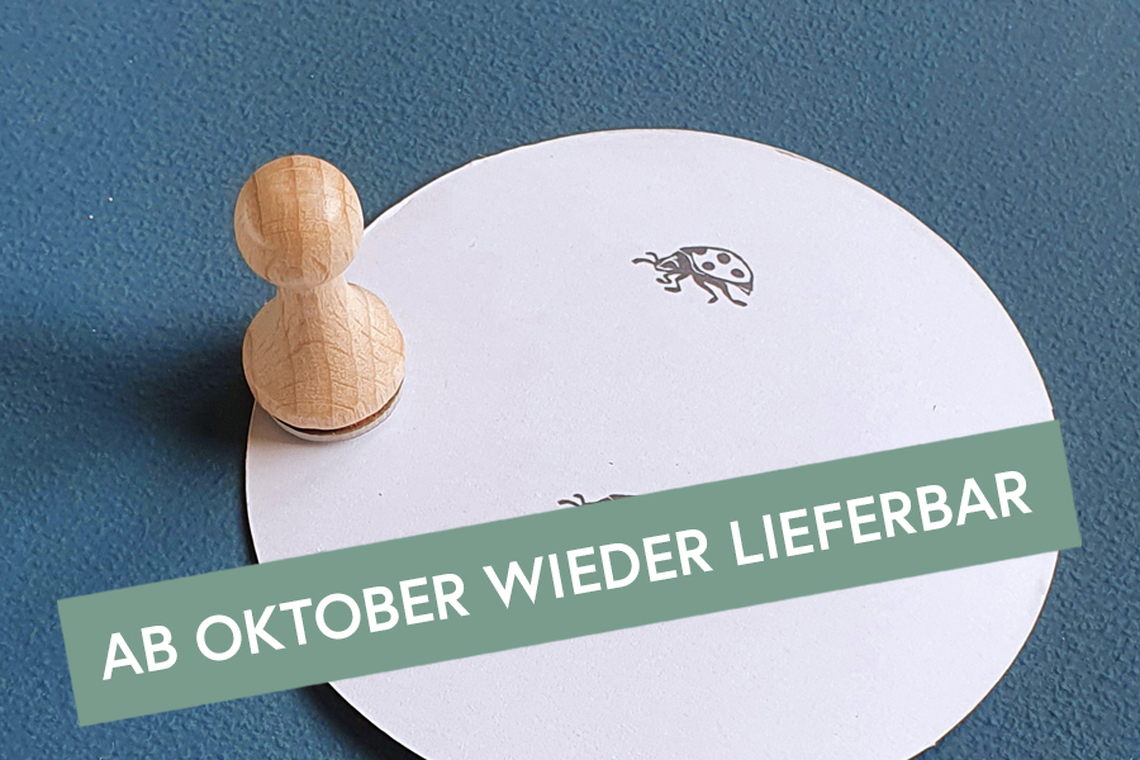 Mini-Stempel Glückskäfer