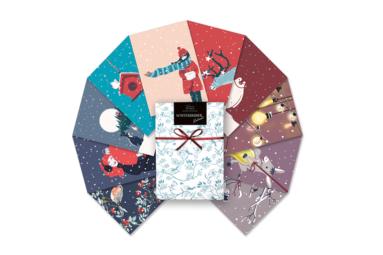 Kartenset Winterzauber