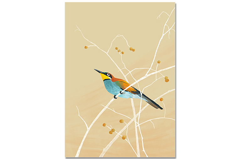 Postkarte Bienenfresser