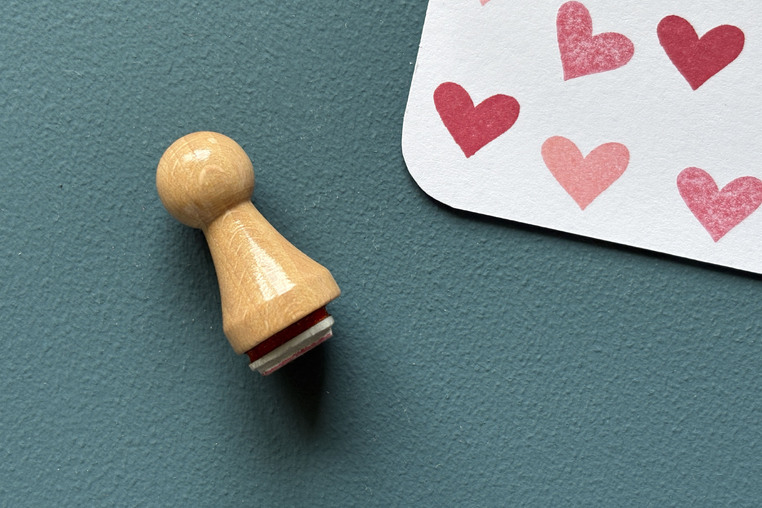 Mini-Stempel Herz