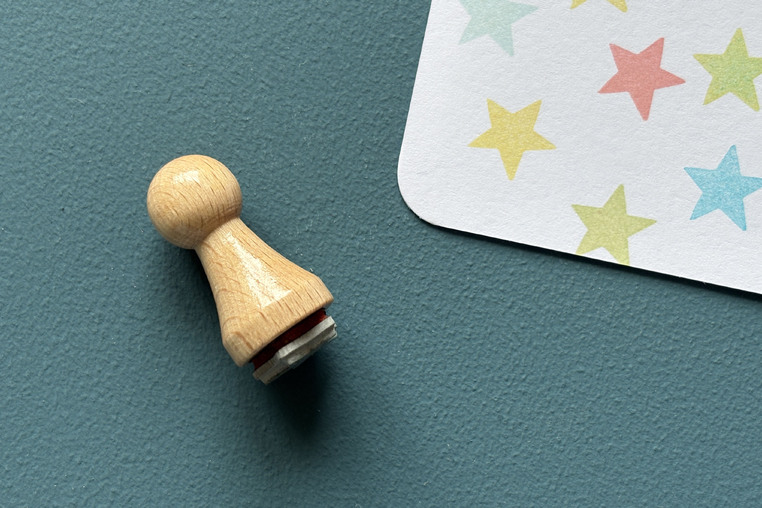 Mini-Stempel Stern
