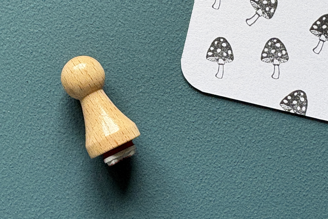 Mini-Stempel Pilzli