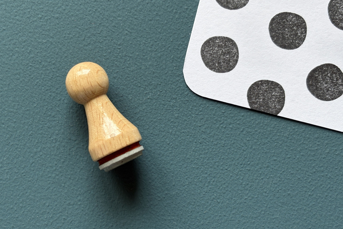 Mini-Stempel Blob