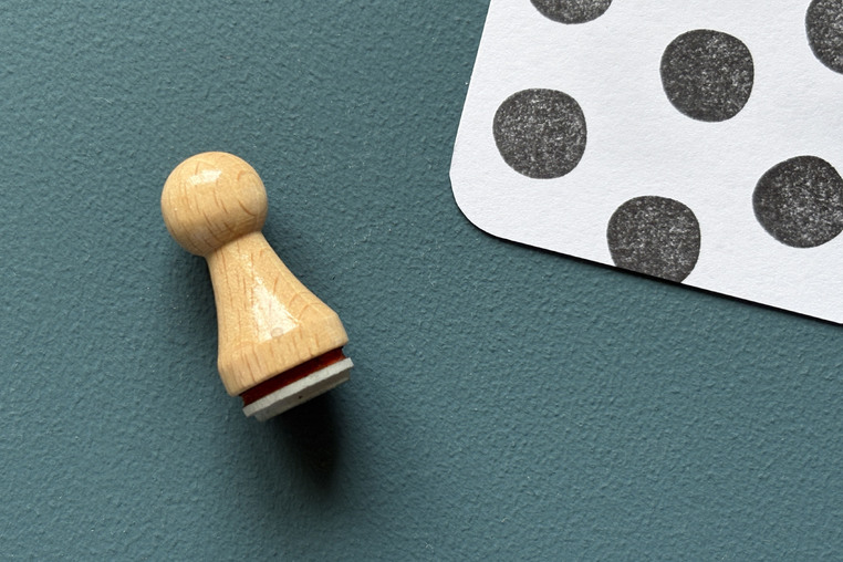 Mini-Stempel Blob