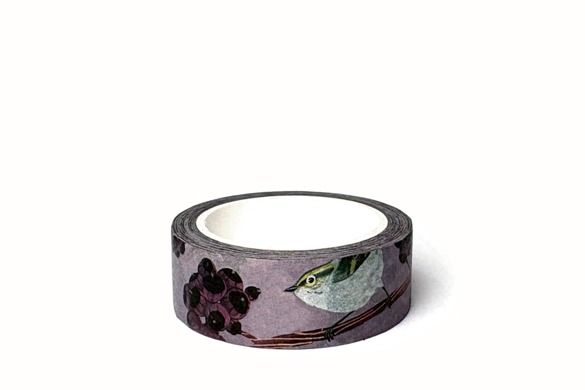 Washi Tape Goldhähnchen