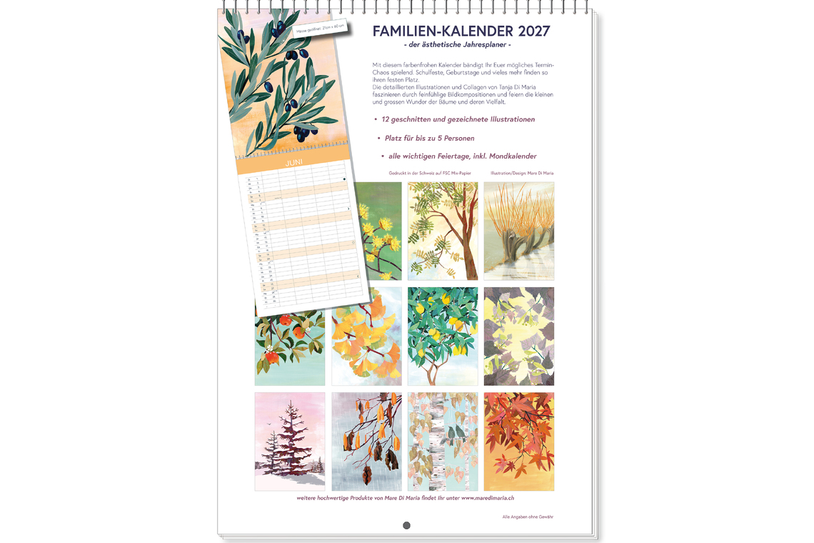 Familien Planer Kalender 2027